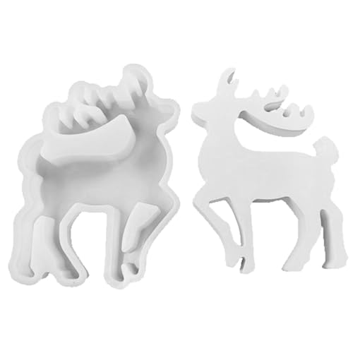 Weihnachtselch Silikonform Weihnachten Elch Silikonformen Gießformen Hirsch Figuren Backformen Silikonform Weihnachtsbaum Fondant Backformen Weihnachten Elch Giessformen Für diys Weihnachten Kerze von Bvizyelck