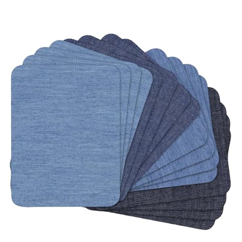 16 Stück Bekleidungspatches Twill-Patches Bügelpatches für Kleidung Daunenjacken Jeans von Bvxchg