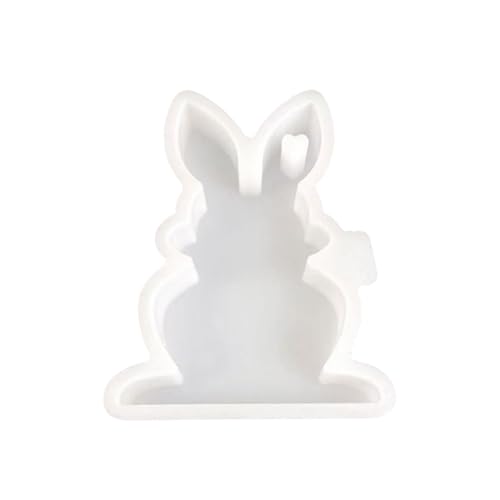 Silikonformen Gießformen Ostern | Hase Silikon Gießform Ostern | Silikonform Ostern Hase Silikon Gießform | Osternhase Gipsformen Zum Gießen | Kerzenhalter Giessformen | 3D Hase Silikonformen (A - 01) von Bxjinkele