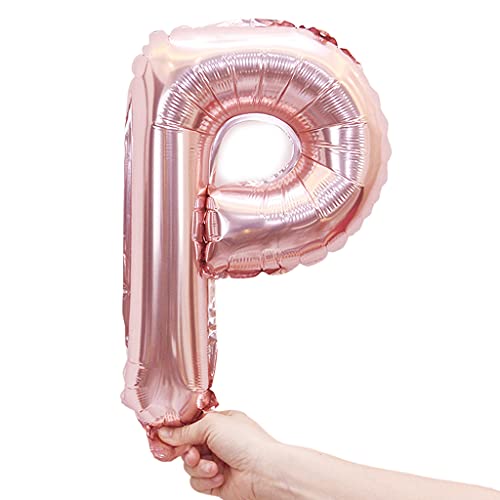 40,6 cm Einzelbuchstaben-Ballon Luminum hängende Folienballons Babyparty Hochzeit Geburtstag Party Dekoration Buchstabenballon von Bydezcon