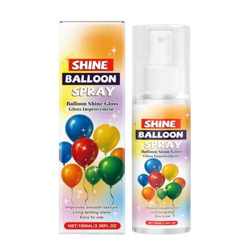 Shine Ballon Spray, umweltfreundliches Polierwerkzeug, Ballondekorationsspray, Verwendung von Mehrfachschulen, leichte Schutzformel, 14,9 x 4 cm, für den kommerziellen Gebrauch von Hochzeitshäusern. Shine Ballon Spray, umweltfreundliches Polierwerkzeug, Ballondekorationsspray, Verwendung von Mehrfachschulen, leichte Schutzformel, 14,9 x 4 cm, für den kommerziellen Gebrauch von Hochzeitshäusern. von Byeaon
