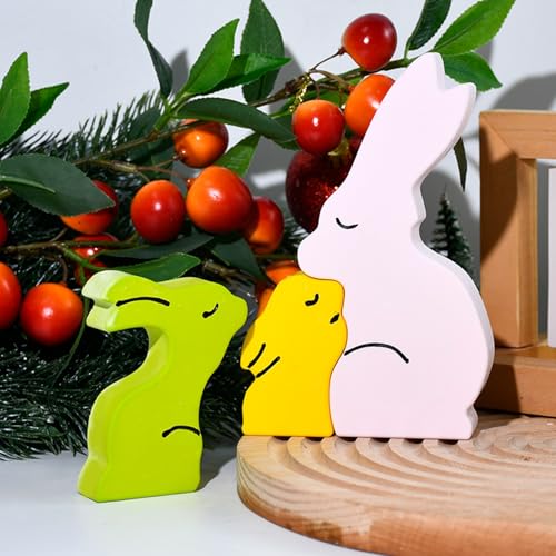 Silikonform Gießform Osterhase,3 Stück Ostern Kaninchen Silikonformen Gießformen,Gießformen Silikon Ostern Silikonform Ostern Silikonform Kaninchen Giessformen Silikon Gießform Ostern von Byffoer