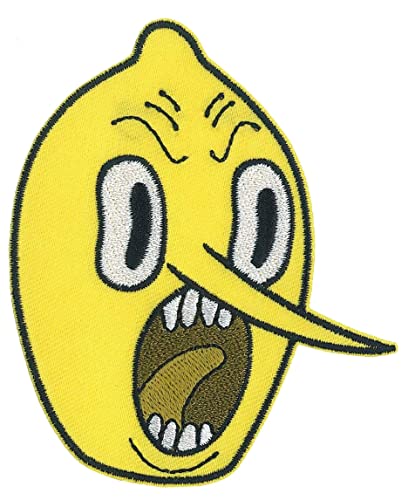 C&D Visionary Adventure Time Lemongrab Screaming Patch, Gelb von C&D Visionary