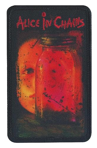 C&D Visionary Alice in Chains Jar of Flies Patch, Rot, Schwarz von C&D Visionary