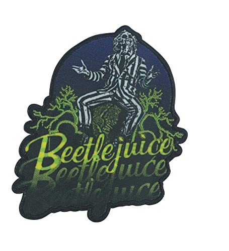 C&D Visionary Beetlejuice 3 Times Patch, Schwarz, Grün von C&D Visionary