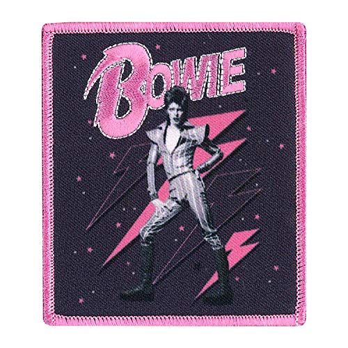 C&D Visionary David Bowie Pink Bolzen-Aufnäher, mehrfarbig von C&D Visionary