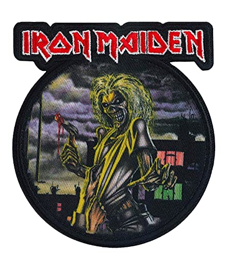 C&D Visionary Iron Maiden Eddie Patch, schwarz, rot von C&D Visionary