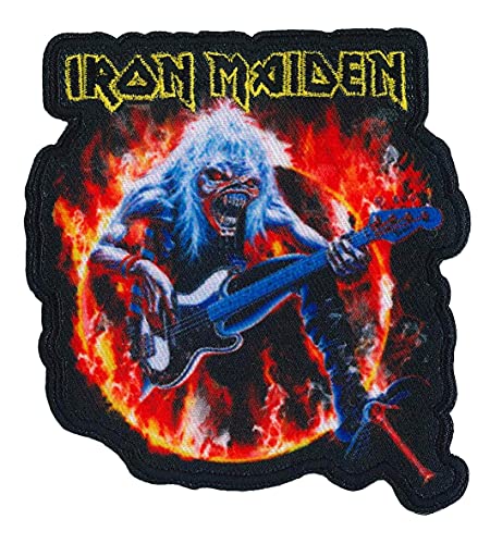 C&D Visionary Iron Maiden Ring of Fire Patch Rot Schwarz von C&D Visionary