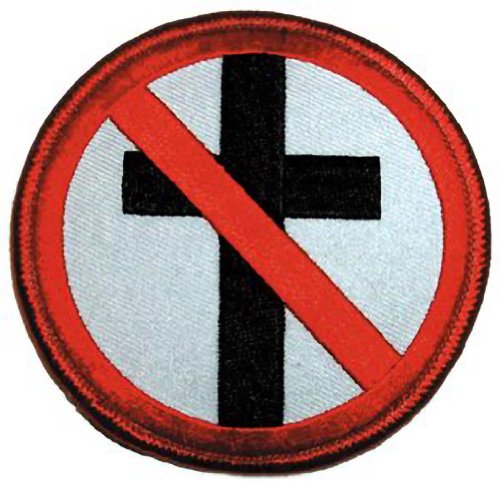 C&D Visionary P-0336 Bad Religion No Cross Patch schwarz rot von C&D Visionary