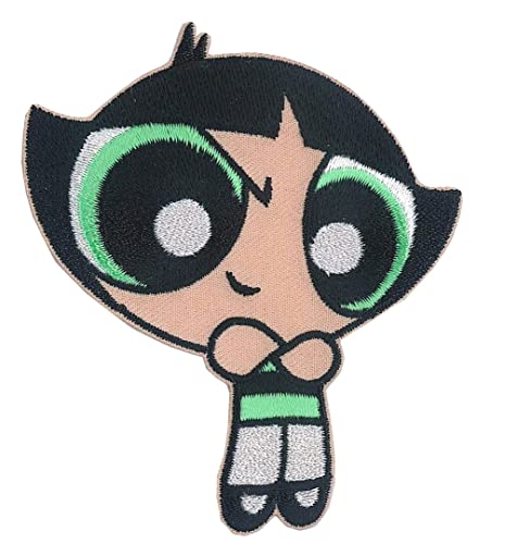 C&D Visionary P-CTN-0018 Powerpuff Girls Buttercup Patch, grün, pink von C&D Visionary