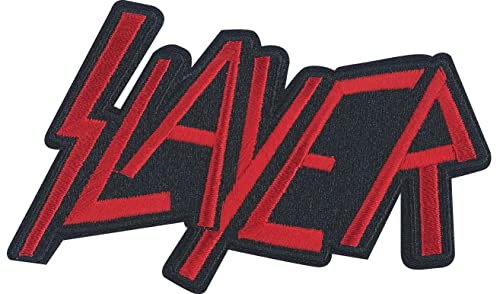 C&D Visionary Slayer Logo Patch, Aufnäher Erwachsene, rot, schwarz von C&D Visionary