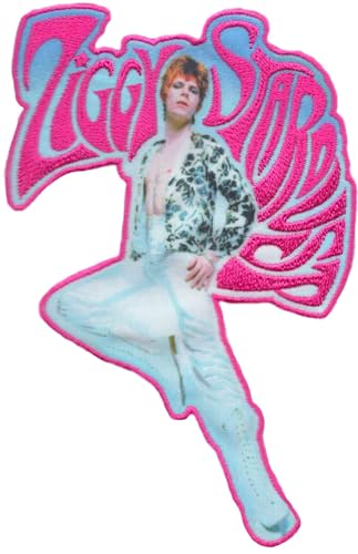 David Bowie Ziggy Pose Patch von C&D Visionary