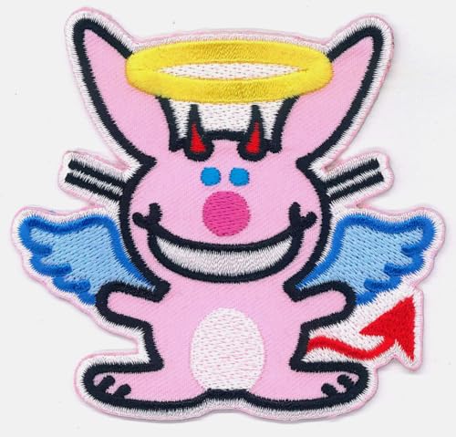 It's Happy Bunny Angel Devil Patch von C&D Visionary