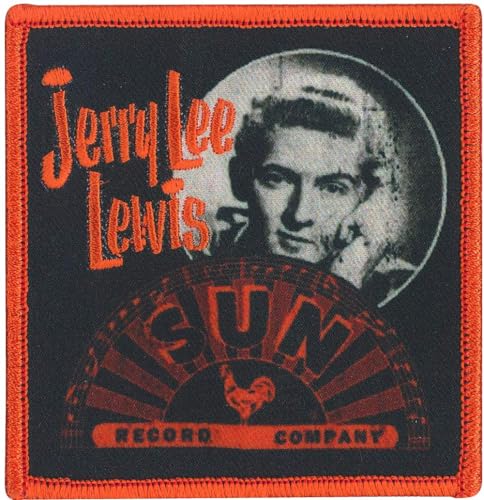 Jerry Lee Lewis x Sun Records Aufnäher von C&D Visionary