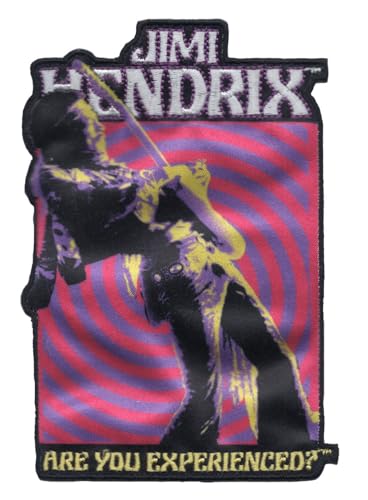 Jimi Hendrix Trippy Swirl Patch von C&D Visionary