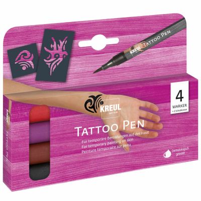 Tattoo Pen 4er-Set Tribals von KREUL