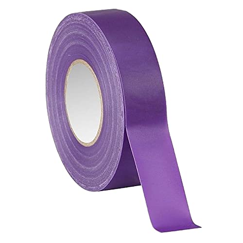 CABLEPELADO Isolierband für Elektroinstallationen, Klebeband, selbstklebend, robust, 19 mm x 20 m, Violett von CABLEPELADO