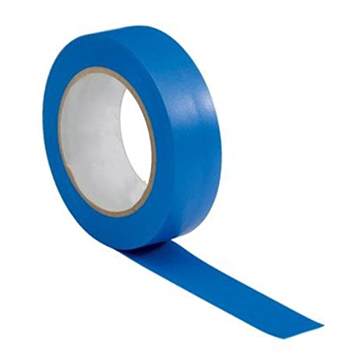 CABLEPELADO Isolierband für elektrische Installationen - Klebeband - Elektrisches Klebeband - Selbstklebend und robust zum Schutz - 19 mm x 20 m - Blau von CABLEPELADO