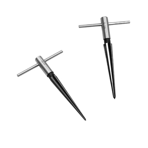 CACVGVMGTW 3-13mm & 5-16mm Hand Kegel Reibahle Metall Reibahle Entgraten Vergrößern Pin Loch Hand Reibahle fit for Holz Metall Kunststoff Bohren Werkzeuge(3mm-13mm) von CACVGVMGTW