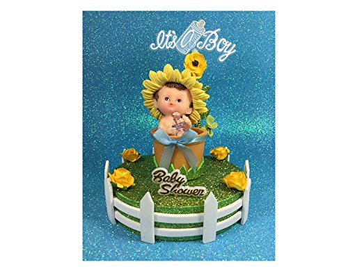 Party Supply Einzigartige Sonnenblume Baby Shower Kuchen Dekoration (Cake Topper) von Party Supply