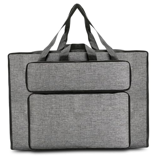 Portfolioordner 8K 14x20 Zoll wasserdichtes Kunstbeutel mit Handles mit großer Kapazität Portfolio -Bag Organizer für Kunstwerke, Skizze, Board, Künstlerlieferungen Aufbewahrungsaufbewahrung von CAKEEYUM