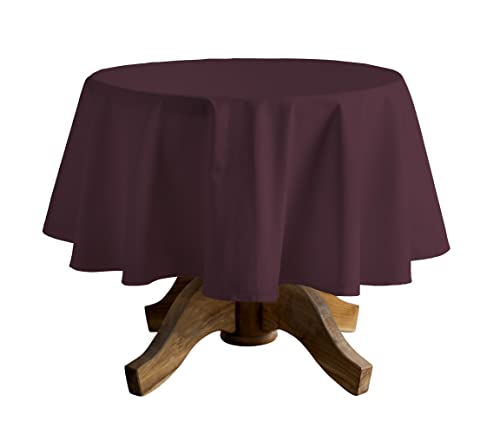 CALICOT Roan Rouge Tischdecke aus 100% Baumwolle, vorgewaschen und vorgeschrumpft, perfekt für Zuhause | Speisen | Tischplatte| Partydekoration, Baumwolle, (Rechteckig, 160 x 229 cm) von CALICOT