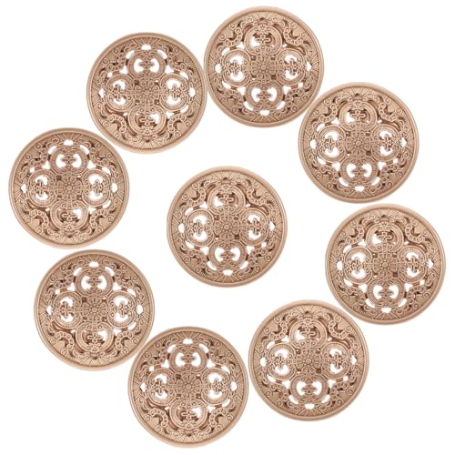 CALLARON 30 Pcs Runde Hohle Metallknöpfe - 18 Mm Khaki Flat Coat Knöpfe Ersatzknöpfe Für Jacken Hosen Taschen Mäntel Jacken Hemden Hosen Und Nähen von CALLARON