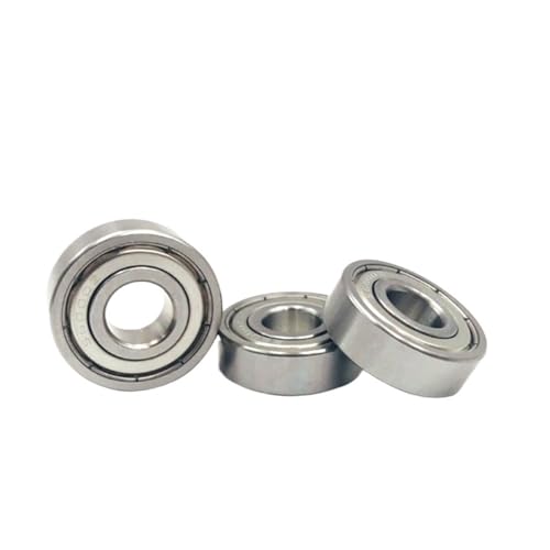 CAMCHJVVM 2/5PCS Edelstahl High Speed ​​Rillenkugellager ABEC-9 S6300ZZ S6301ZZ 6302ZZ 6303ZZ 6304ZZ 6305(S6303ZZ 2PCS) von CAMCHJVVM