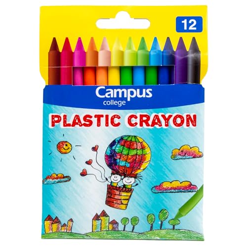 CAMPUS COLLEGE Kunststoffe und Wachse der Marke Modell Wachse CAMPUS PLASTIC CRAYON 12 Farben von CAMPUS COLLEGE