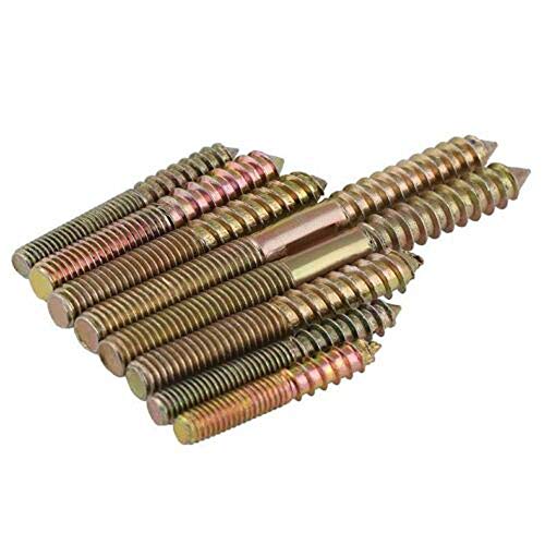 M6 M8 Doppelgewinde Selbstschneidende Schrauben Möbelschrauben Möbelbeschläge (Nr. 355)(M6x40mm,5Pcs) von CANCJDYTZ