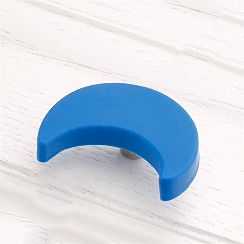 Schminktischgriff, Kindermöbelgriffe, Cartoon-Schrankknöpfe, Griffe, PVC, Wolke, Schublade, Knöpfe for Kinder, Innenbeschläge (Nr. 710)(261 Blue) von CANCJDYTZ