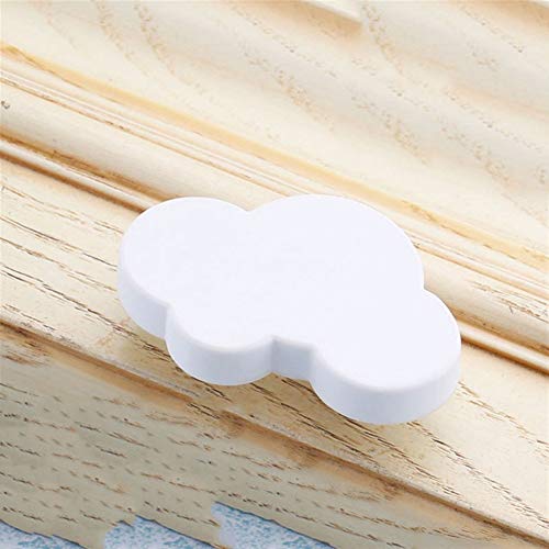 Schminktischgriff, Kindermöbelgriffe, Cartoon-Schrankknöpfe, Griffe, PVC, Wolke, Schublade, Knöpfe for Kinder, Innenbeschläge (Nr. 710)(Cloud 32mm) von CANCJDYTZ