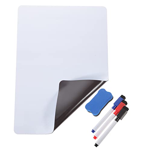 1 Satz weiches Whiteboard tragbares Whiteboard weiße Tafel beachten kühlschrankorginizer kühlschrank planer leere Nachrichtennotiz Listen mit magnetischen Notizblöcken Gummimagnet CANIGHT von CANIGHT