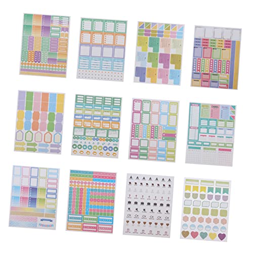 CANIGHT 1 Set Kreative Monatsplaner Aufkleber Notizen Lesezeichen Für Persönliche Planung Und Organisation Daily Planners Sticker Und Sticker Notes von CANIGHT