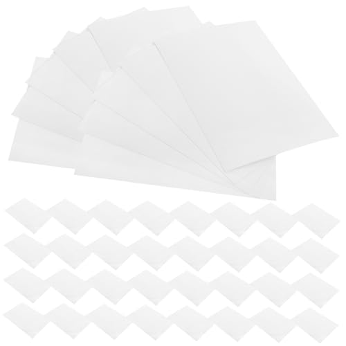 CANIGHT 100 Blatt Fotopapier Drucken Klebriges Fotopapier Leeres Hochglanzpapier Glänzendes Fotopapier Leeres Fotopapier Fotodrucker Fotopapier Bedrucken Druckpapiere Druckerpapiere Weiß von CANIGHT