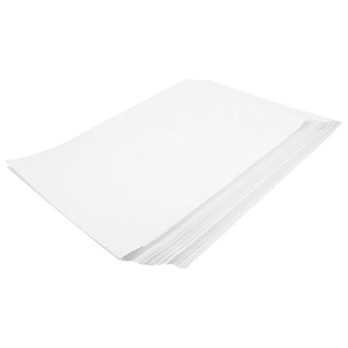 CANIGHT 100 Blatt Selbstklebendes Druckpapier Aufkleber Etiketten Leere Papiere Druckerpapier Kopierpapier Selbstklebendes Klebriges Papier Schreibpapiere Leeres Fotopapier von CANIGHT