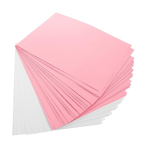 CANIGHT 100 Blatt papierschere pauspapier Farbdruckpapier Farbiges Dekorpapier Druckerpapier aus Karton Bastelpapier selber machen doppelseitiges Origami-Papier dekoratives Druckerpapier von CANIGHT