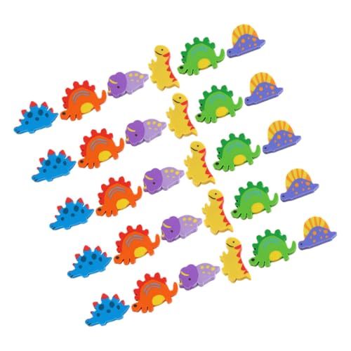 CANIGHT 120 Stück Dinosaurier Radiergummi Mini Radiergummis Für Kinder Zum Zeichnen Löschen Coole Radiergummis Mal Radiergummi 3D Tier Radiergummis Cartoon Radiergummis von CANIGHT