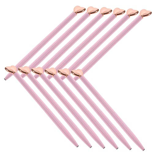 CANIGHT 12st Liebe Metallstift Kreativer Kugelschreiber Schreibstifte Kugelschreiber Für Den Haushalt Kugelschreiber Schreiben Stylus-signaturstifte Stift Multifunktionsstift Rosa von CANIGHT