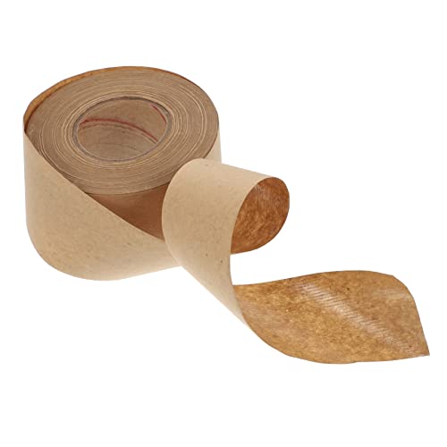 CANIGHT 1stk Klebeband Aus Kraftpapier Strapazierfähige Klebestreifen Wasserbandspender Beschreibbares Kraftklebeband Geschenkband Braune Umschläge Braunes Packband Kraft-gummiband von CANIGHT