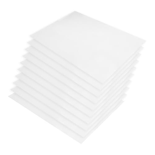 CANIGHT 20 Blatt Blattpapier Folie Druckeraufkleberpapier Selbstklebendes Bedruckbares Papier Glänzende Bedruckbare Papiere Konstruktionspapiere Druckerpapier Kopierpapier von CANIGHT