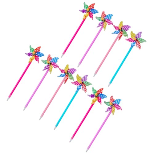 CANIGHT 20 Stk Windmühlen-kugelschreiber Schülerroller Kugelschreiber Für Schüler Stifte Für Schüler Kugelschreiber Mit Strass Punkt Schwebend Lustiger Gelstift Blumenstift Metallspitze von CANIGHT