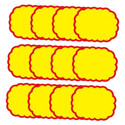CANIGHT 20 Stück Etiketten Zum Verkauf Etiketten Warenschilder Warenetiketten Explosionsförmige Etiketten Karten Papierschilder Kreative Schilder Etiketten Weiße Karte von CANIGHT