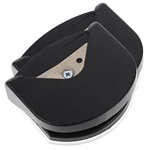 CANIGHT 2St Filet Eckenrunder-Stanze Trimmwerkzeug für das Büro kreatives Trimmwerkzeug Locher spitzmaschine kantenschleifmaschine Eckschneider stanzen Bastel-Trimmwerkzeug Abs Black von CANIGHT