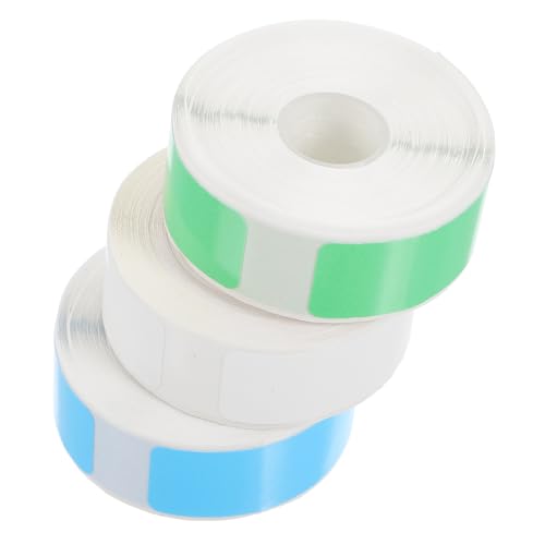 CANIGHT 3 Rollen Thermopapier Preisschilder Etiketten Für Thermodrucker Preisaufkleber Klebrige Thermoetiketten Namensetiketten Aufkleber Etikettenaufkleber Thermosynthetisches Papier von CANIGHT