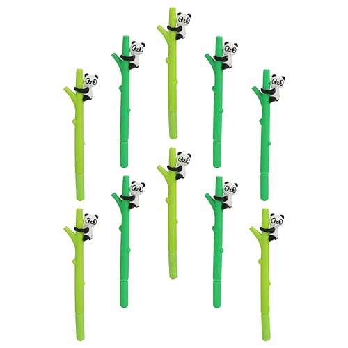 CANIGHT 30 Stk Panda Gel stift Dekorative Stifte Textmarker Kugelschreiber Cartoon Stationery Panda Shape Pen schöne Kinderschreibstifte Unterschriftenstifte für das Büro Plastik von CANIGHT