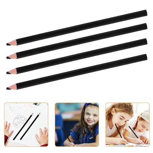 CANIGHT 4 Stück Spezial Bleistift Stift Für Keramik Marker Für Keramik Bleistift Zeichnen Bleistift Für Glas Stift Schreiben Mehrzweckstift Schreibmarkierungsstift Malmarker Black Hölzern von CANIGHT