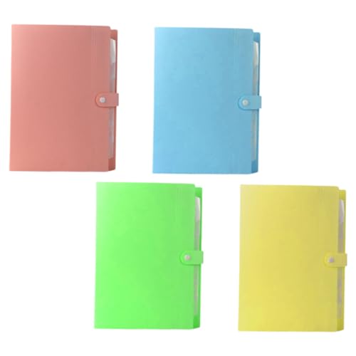 CANIGHT 4 Stück office organizer büro organizer file organizer aktenorganizer büroorganizer folders Geldschein-Organizer mit Taschen Dokumentenhalter aus Papier Aktentasche sortieren pp von CANIGHT