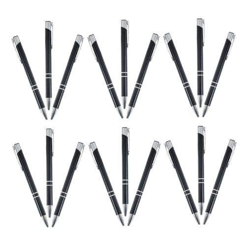 CANIGHT 48 Stück Metall Kugelschreiber Ausgefallener Stift Metallstifte Kugelschreiber Metall Schreibstift Kugelschreiber Lustiger Stift Business Stifte Für Männer von CANIGHT