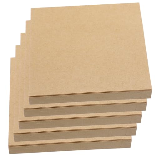 CANIGHT 5 klebrige Aufkleber sticky notes book notebooks notizzettel notizhefte Schulklebestreifen Memo-Aufkleber Seitenmarkierungen für Schüler klebrige Buchregisterkarten Papier Brown von CANIGHT